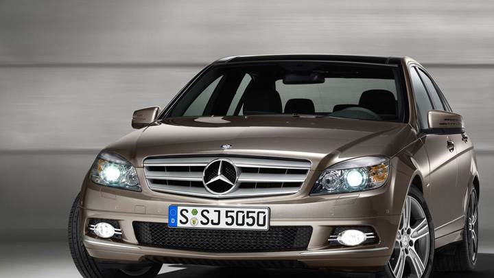 Mercedes-Benz C Class Special Edition In Brown Front Pose